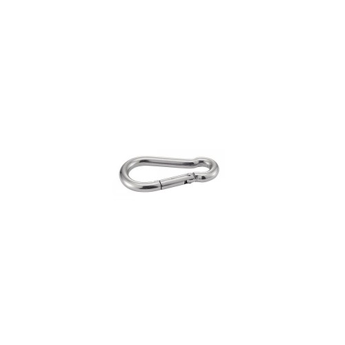 Mousqueton Pompier Faithfull 6mm Acier Inoxydable - Lot De 2
