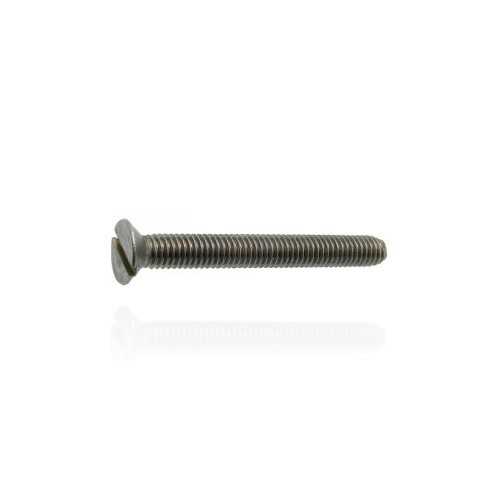 Vis métaux Inox A4 TFF 2X6 tête Fraisée fendue