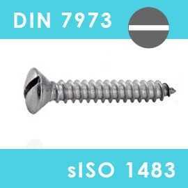 100 Vis à Tôle Acier Inox #4 X 3/8" Tête Plate Phillips - Pour Petits Assemblages