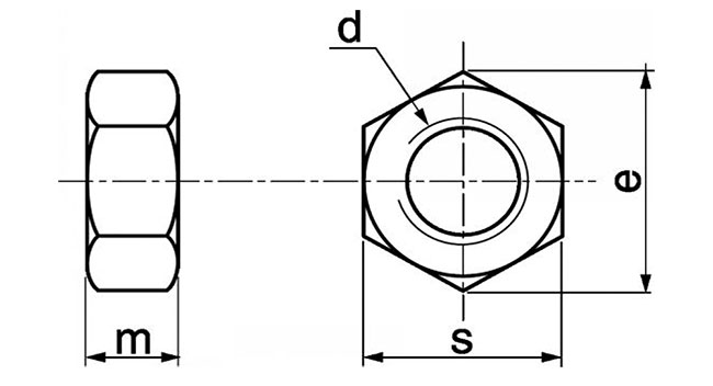 Ecrous à Nuts M10 Douilles à visser M10 x 25 mm Ecrou à douille