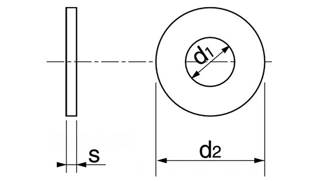 A2 en acier inoxydable forme un rondelles M2 à M24 2mm à 24mm choix taille /& quantité
